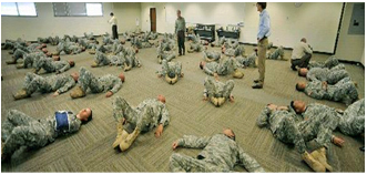 L'armée américaine pratique la méthode TRE